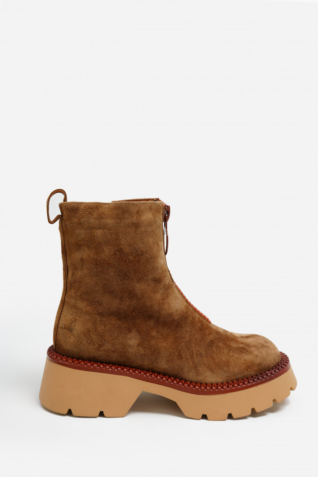 Ботинки из натуральной замши Mario Berlucci