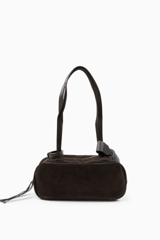 Багет коричневый замш