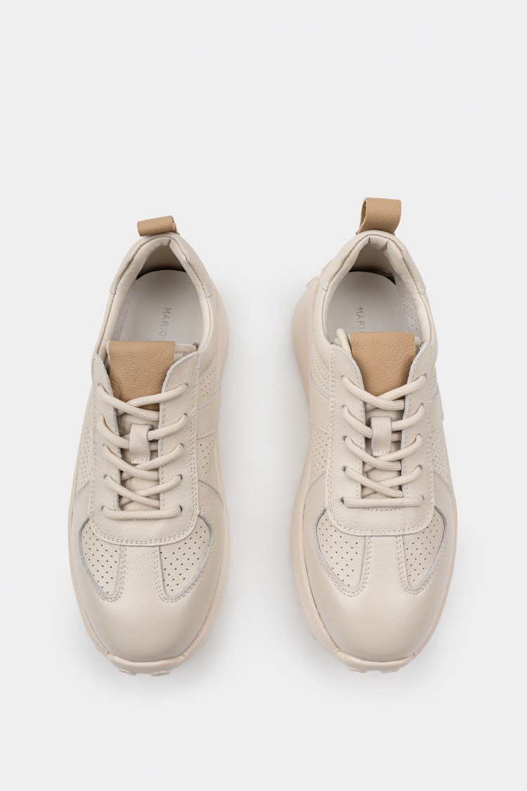 Кроссовки из натуральной кожи 