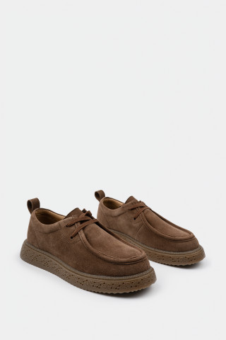 Мокасины из натуральной замши