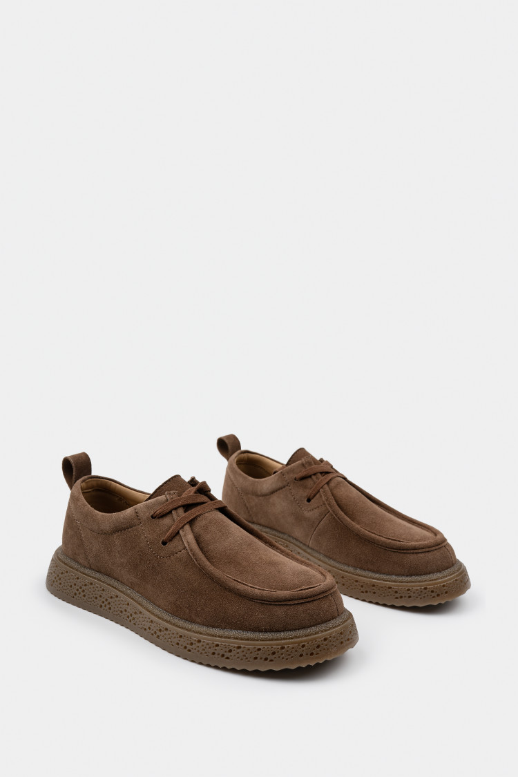 Мокасины из натуральной замши