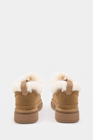 Кеды из натуральной замши