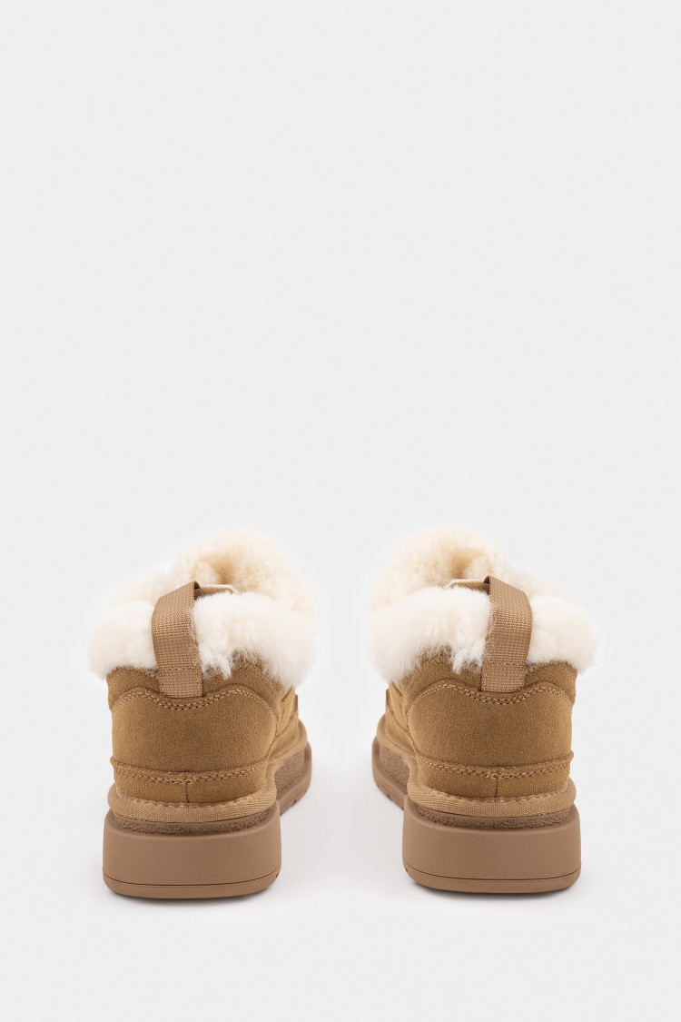 Кеды из натуральной замши