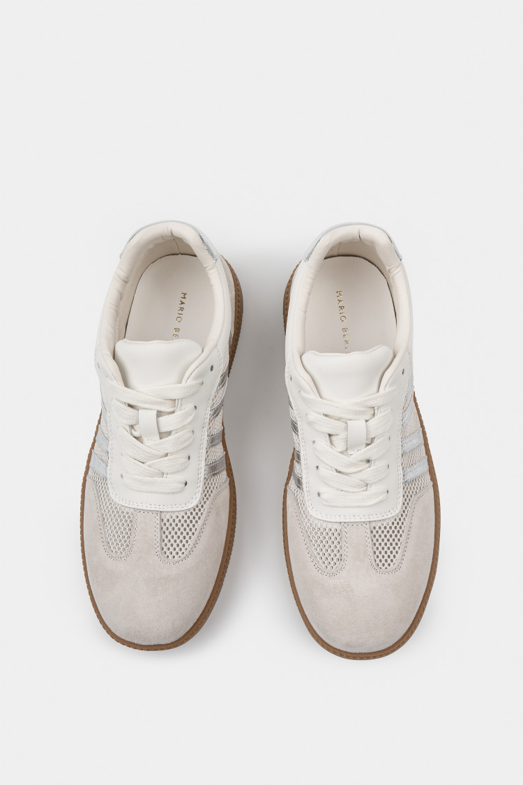 Кроссовки из натуральной замши 