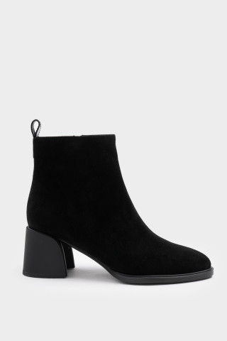 Ботильоны из натуральной замши 