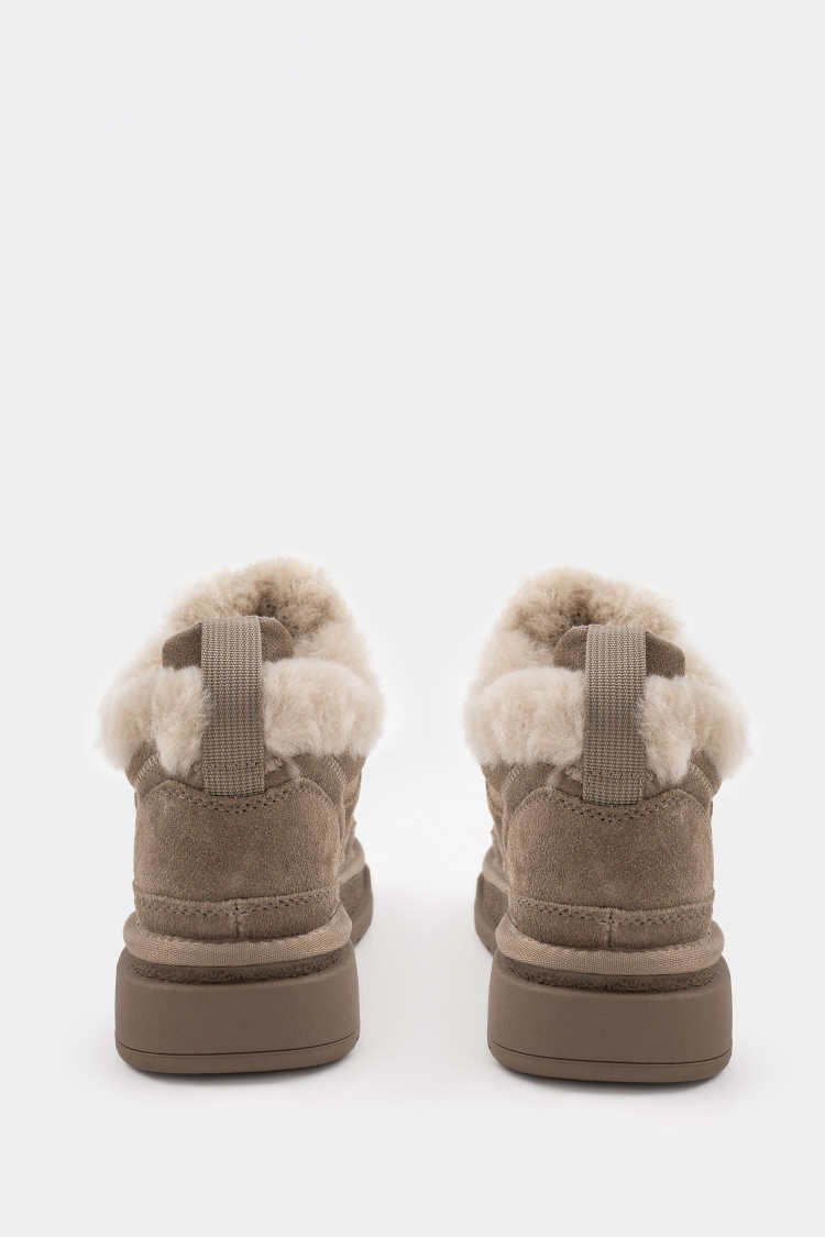 Кеды из натуральной замши