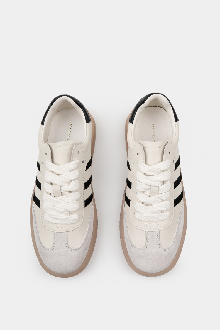 Кеды из натуральной замши 