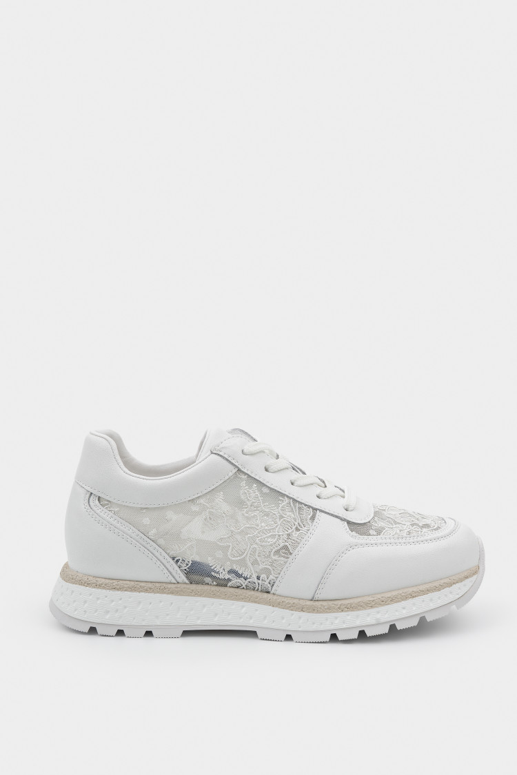 Кроссовки из натуральной кожи 