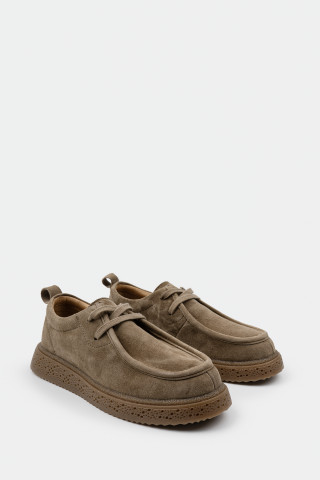 Мокасины из натуральной замши