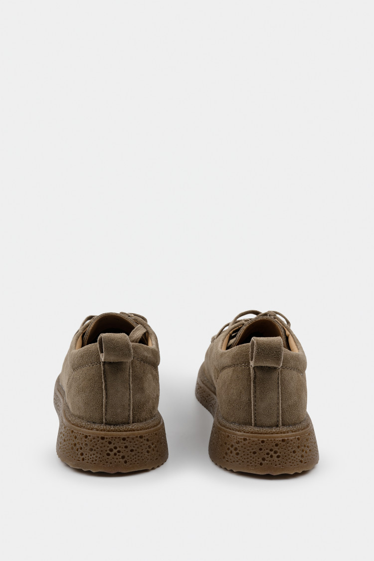 Мокасины из натуральной замши