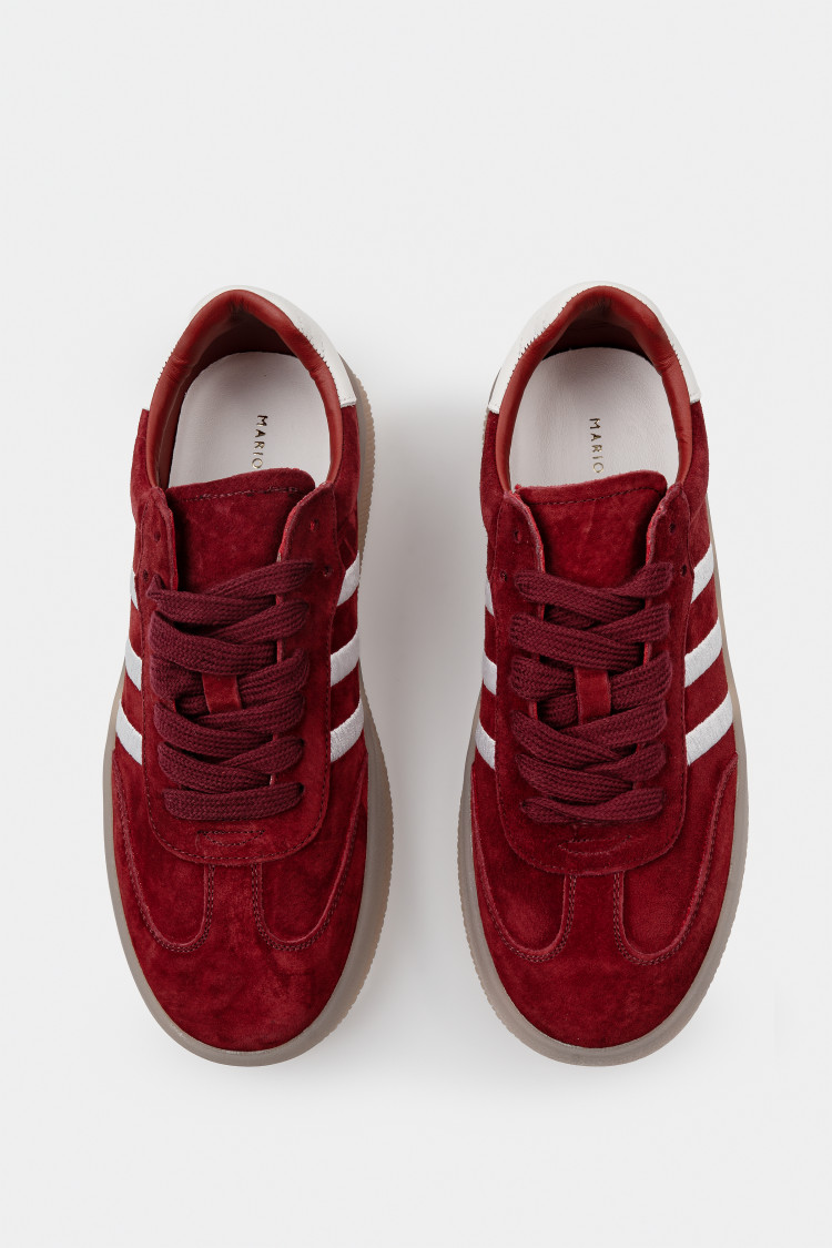 Кеды из натуральной замши 