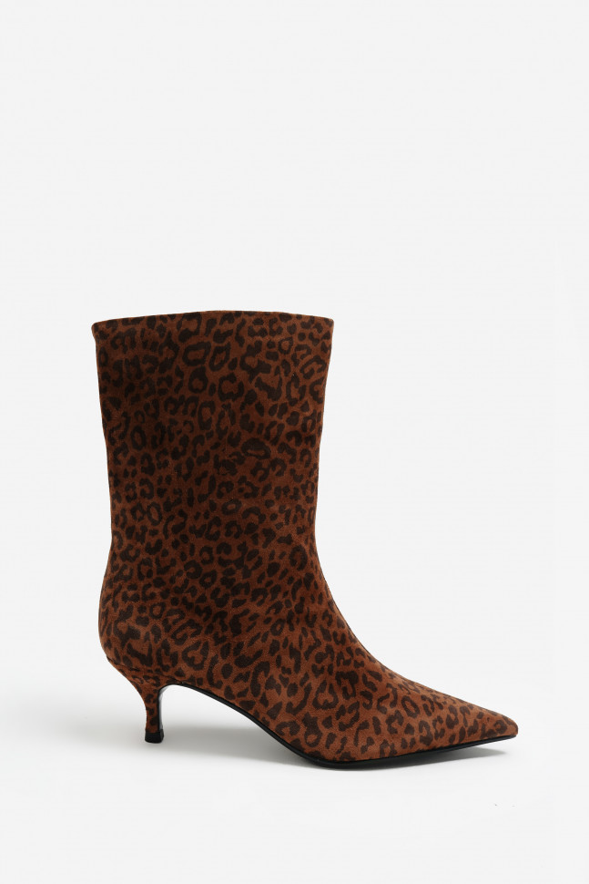 Ботильоны из натуральной замши Mario Berlucci