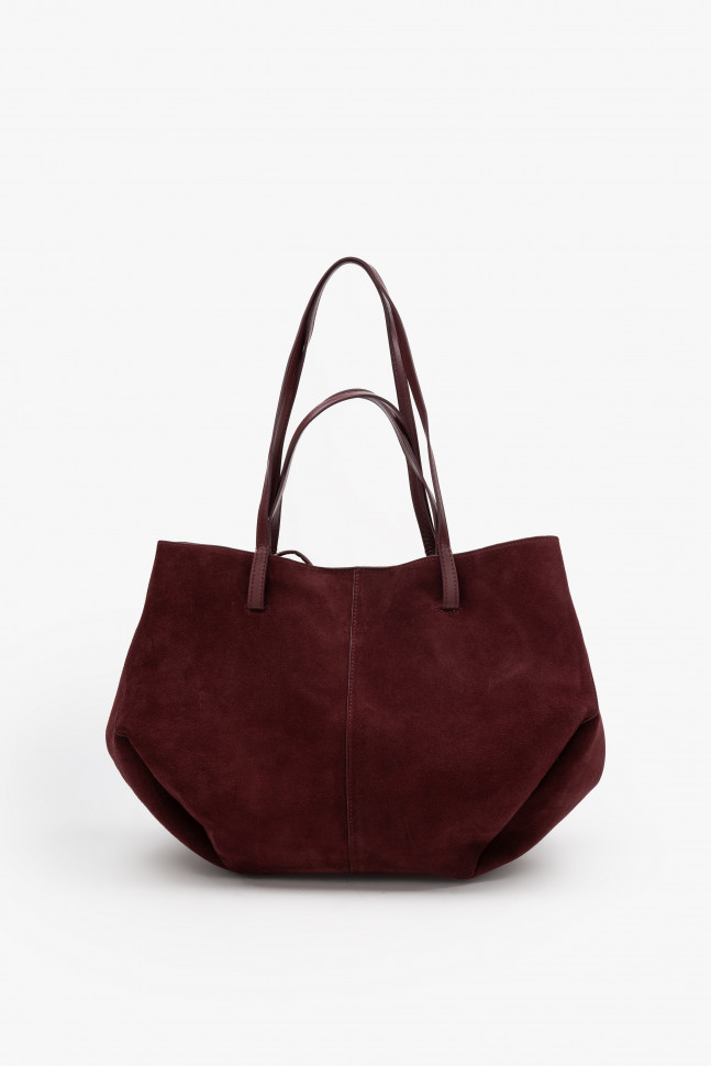 Сумка из натуральной замши Mario Berlucci