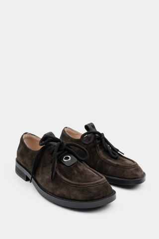 Туфли из натуральной замши 