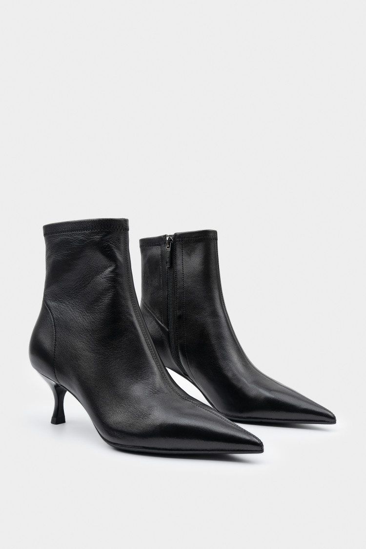 Ботильоны из натуральной кожи 