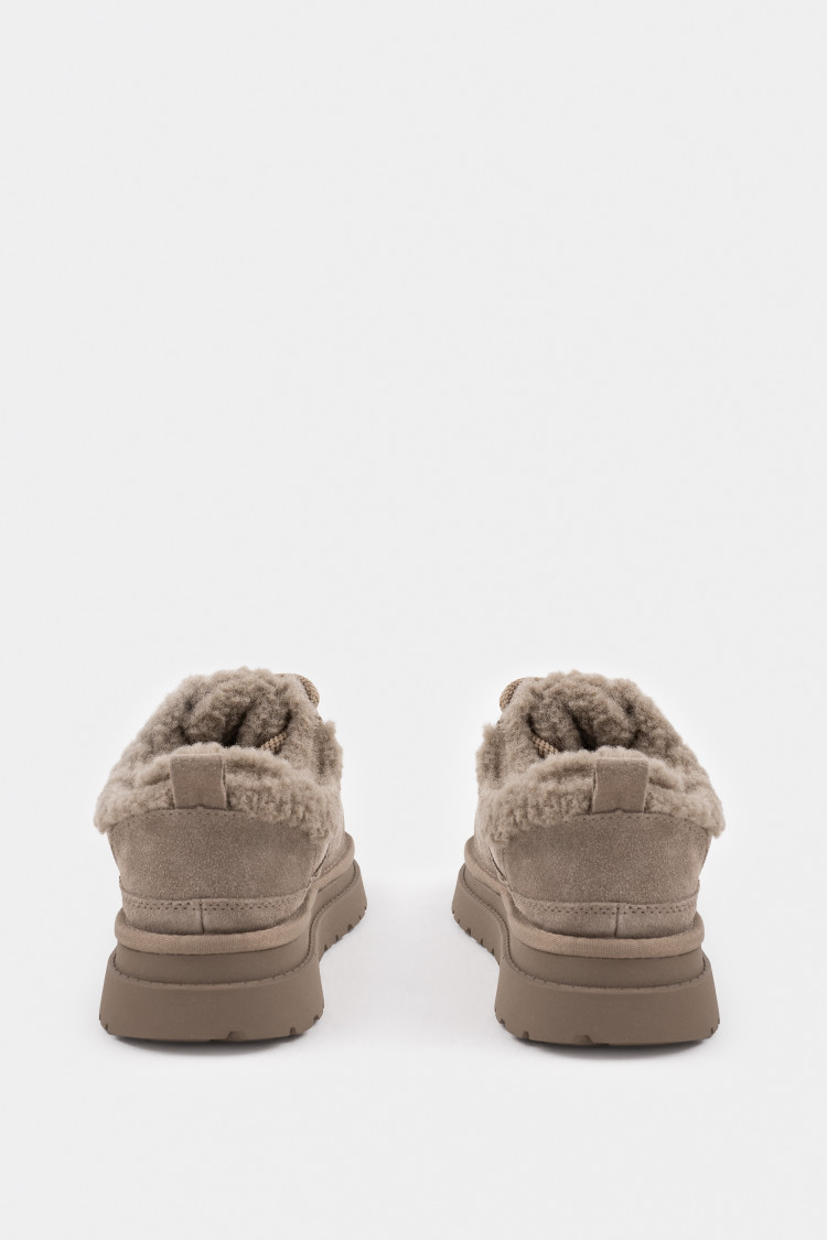 Кеды из натуральной замши