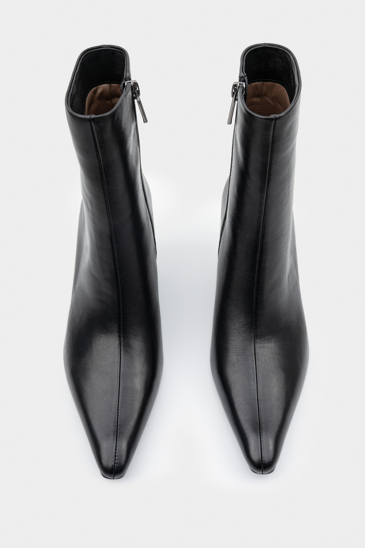 Ботильоны из натуральной кожи 