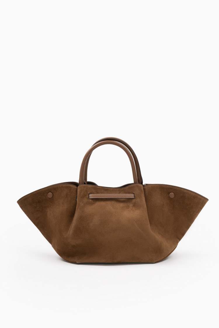 Сумка из натуральной замши Mario Berlucci