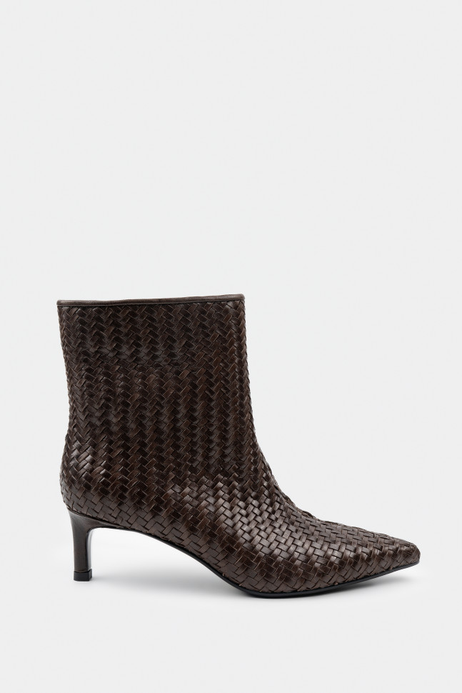 Ботильоны из натуральной кожи 