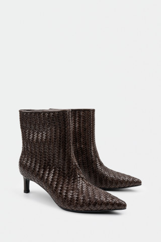 Ботильоны из натуральной кожи 