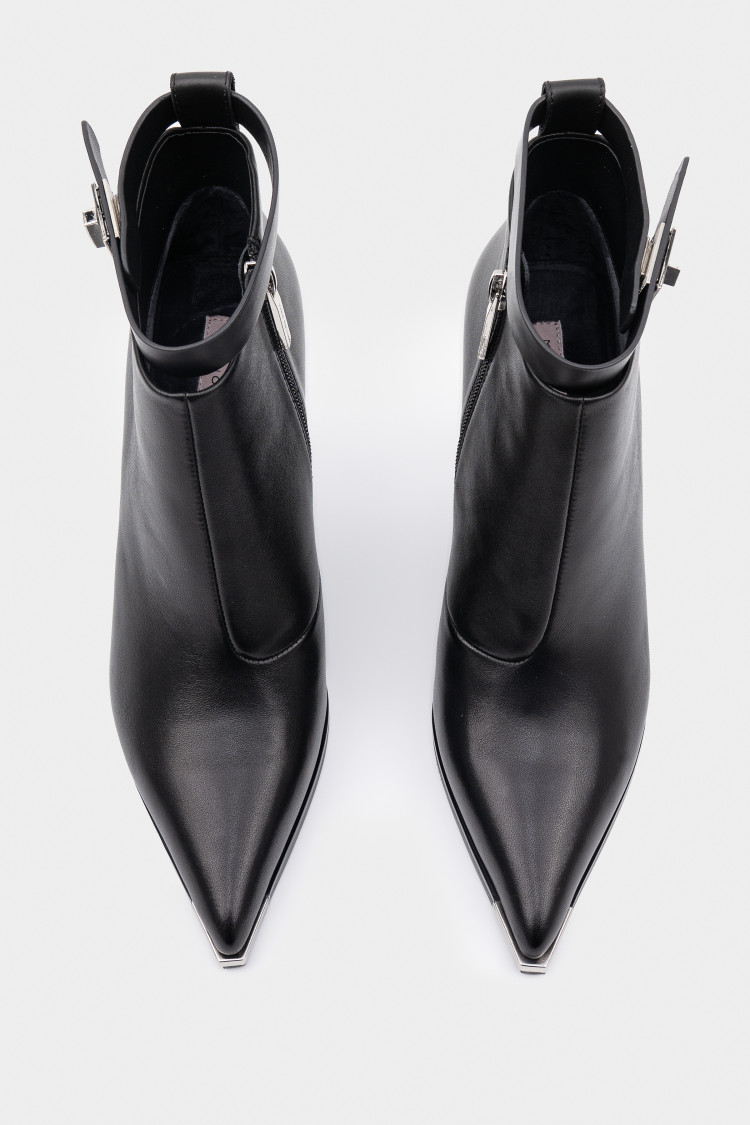 Ботильоны из натуральной кожи 