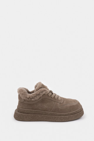 Кеды из натуральной замши