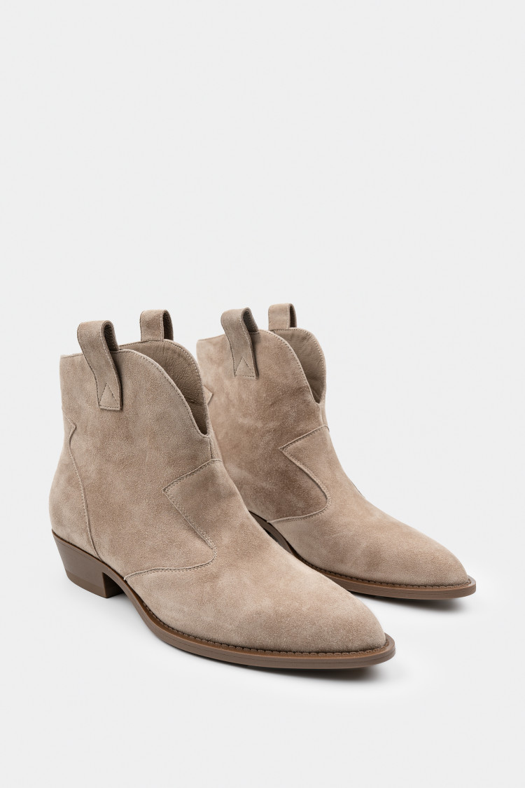 Казаки из натуральной замши 