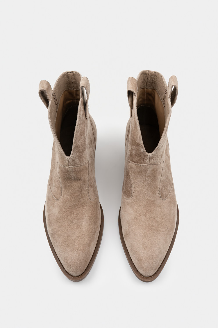 Казаки из натуральной замши 