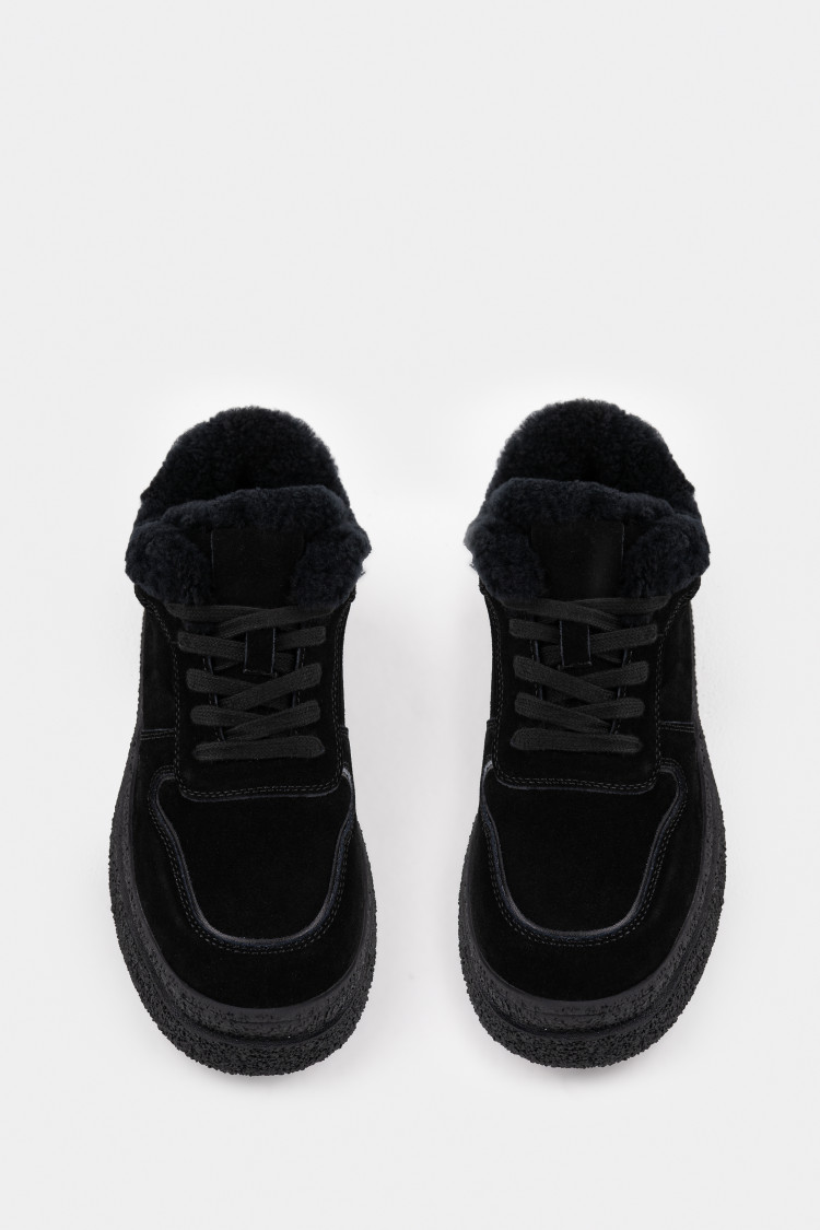 Кеды из натуральной замши