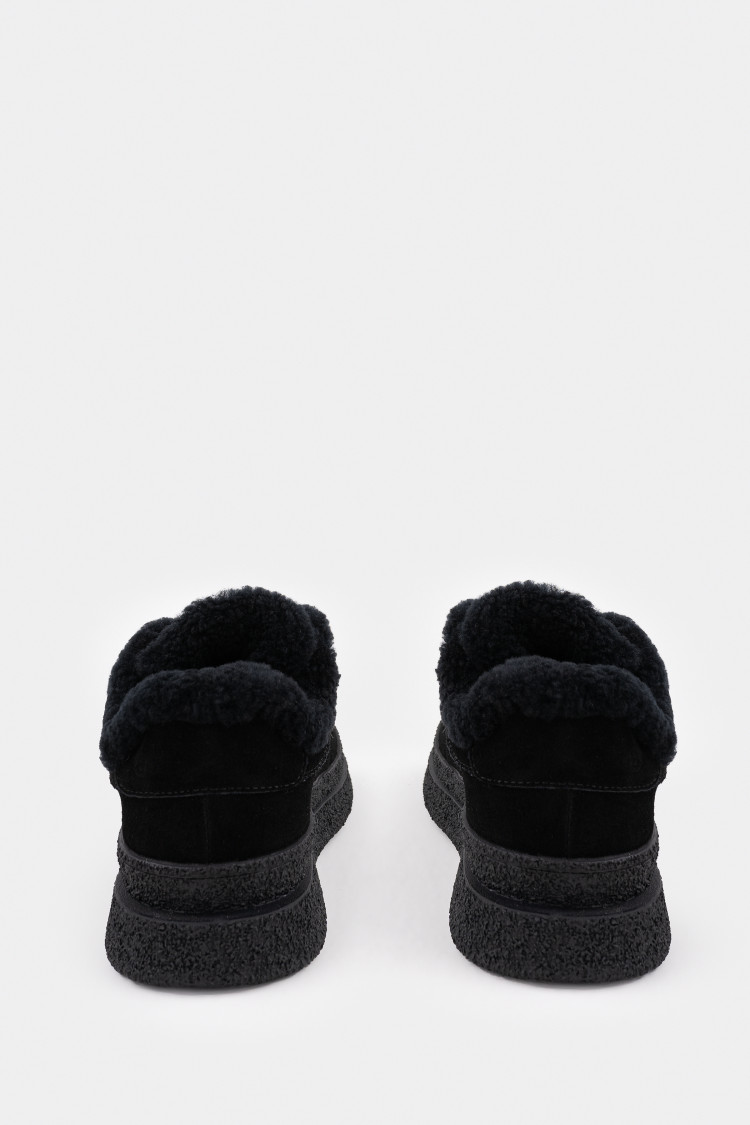 Кеды из натуральной замши