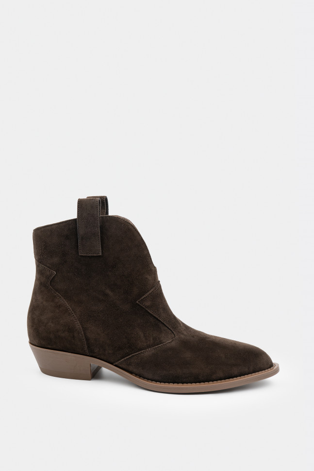 Казаки из натуральной замши 