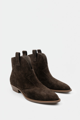 Казаки из натуральной замши 