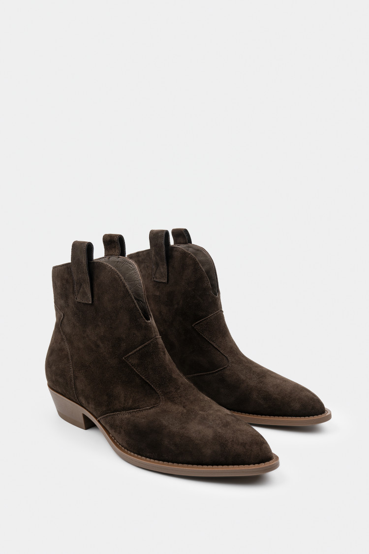 Казаки из натуральной замши 