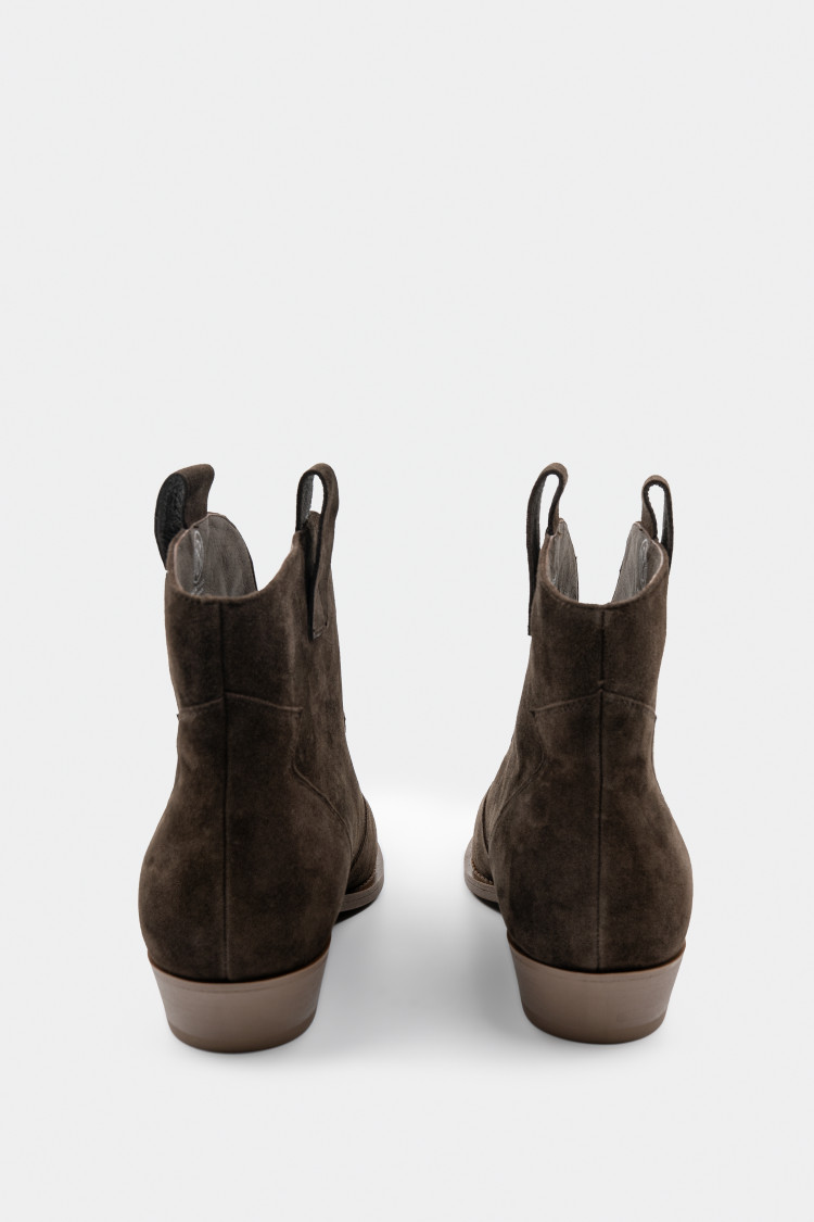 Казаки из натуральной замши 