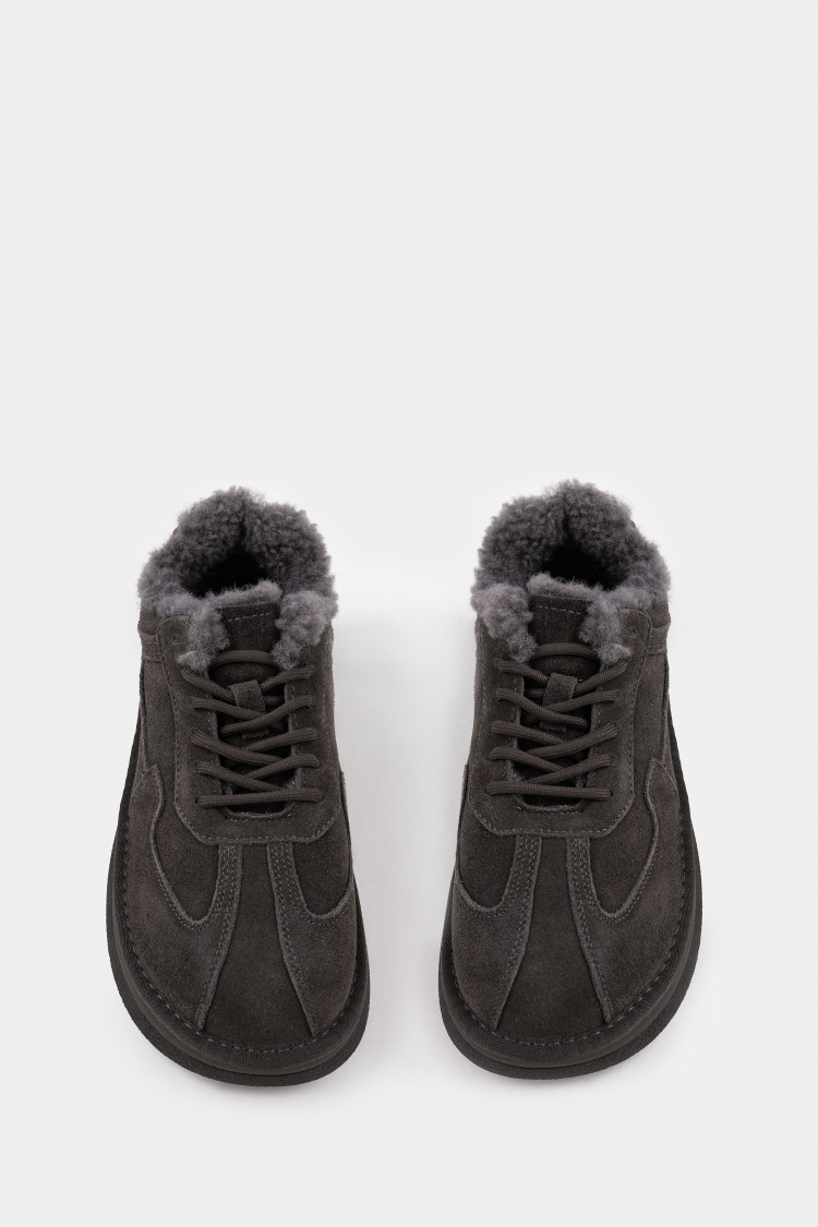 Кеды из натуральной замши