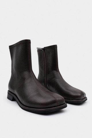 Ботинки из натуральной кожи