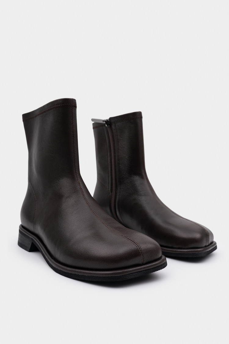 Ботинки из натуральной кожи