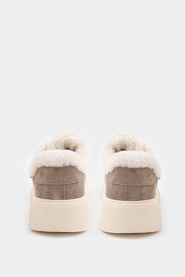 Кеда из натуральной замши