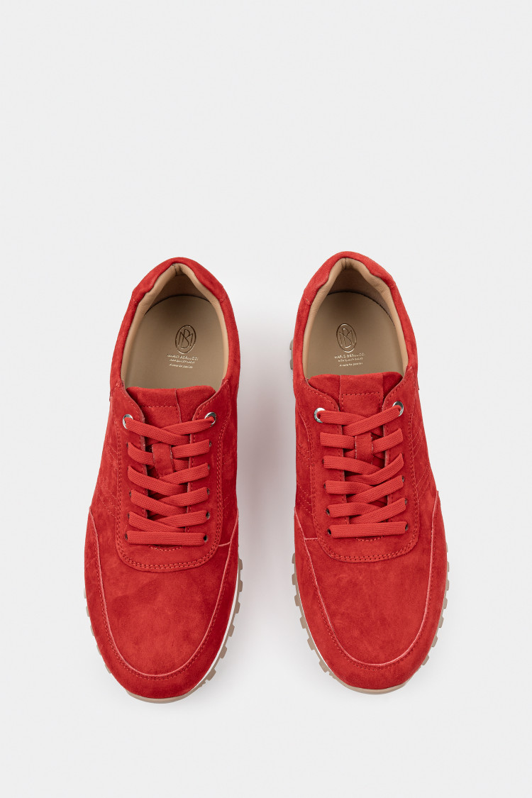 Кроссовки из натуральной замши 