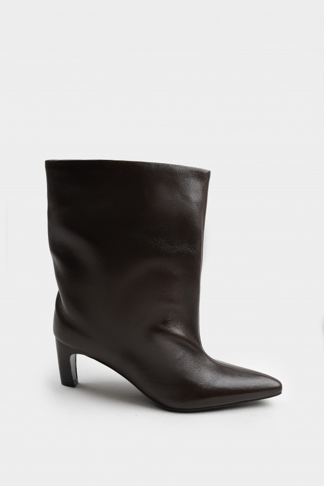 Ботильоны из натуральной кожи