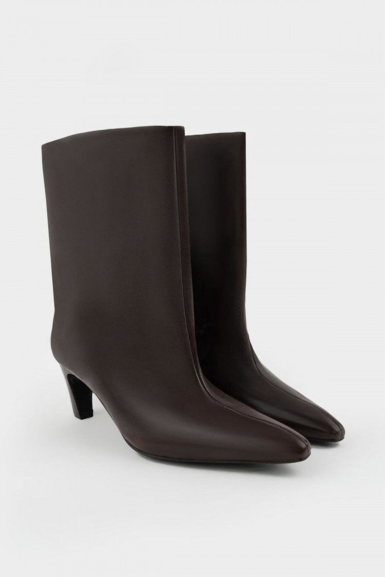 Ботильоны из натуральной кожи