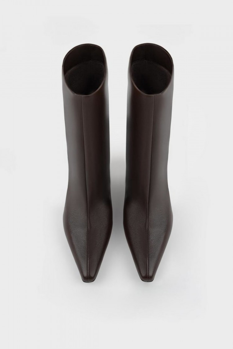 Ботильоны из натуральной кожи