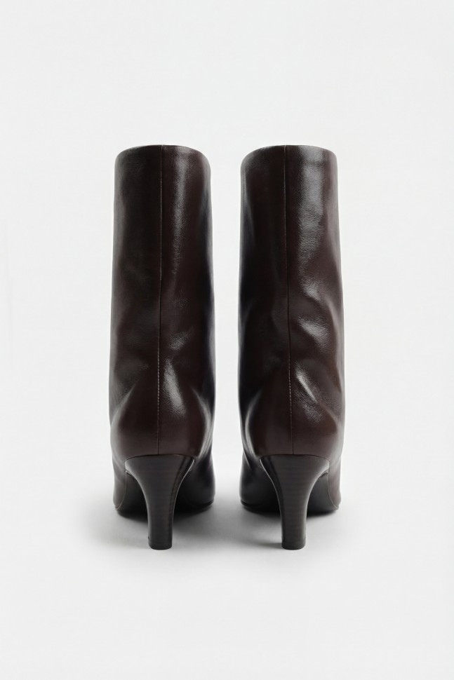 Ботильоны из натуральной кожи