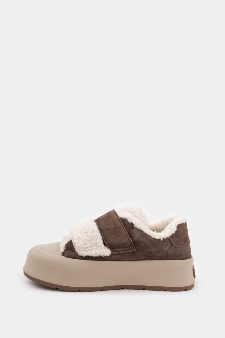 Кеды из натуральной замши