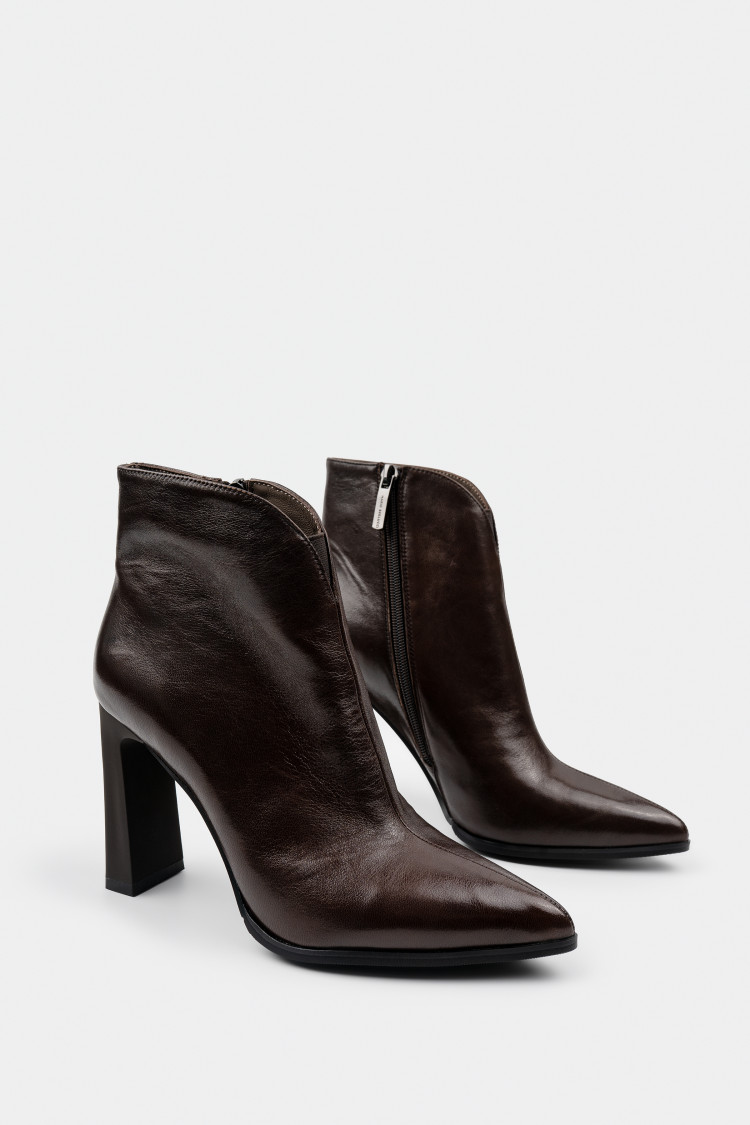 Ботильоны из натуральной кожи 