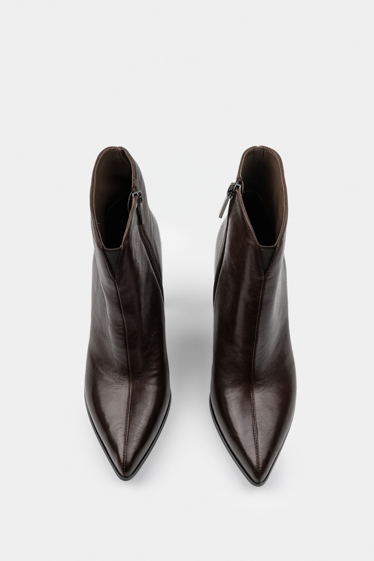 Ботильоны из натуральной кожи 