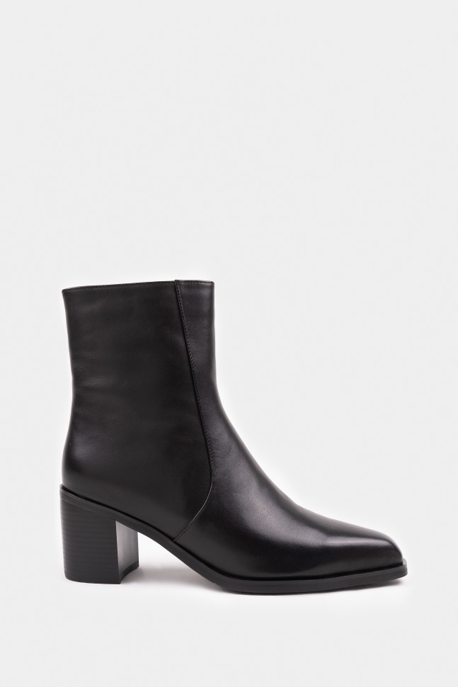 Ботильоны из натуральной кожи
