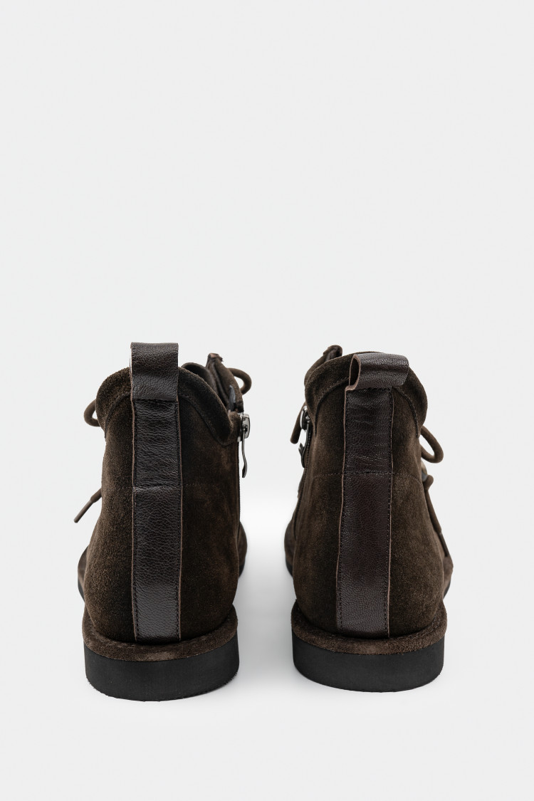 Ботинки из натуральной замши 