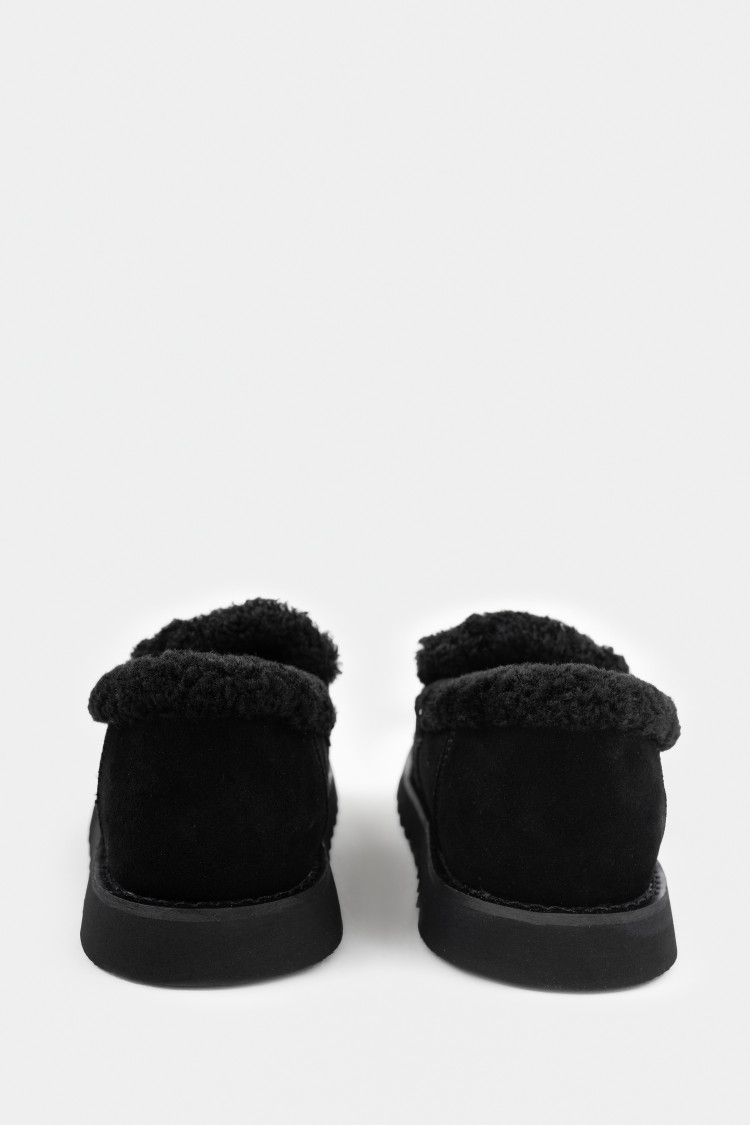 Лоферы из натуральной замши