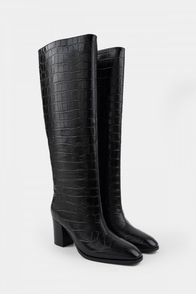 Сапоги из натуральной кожи